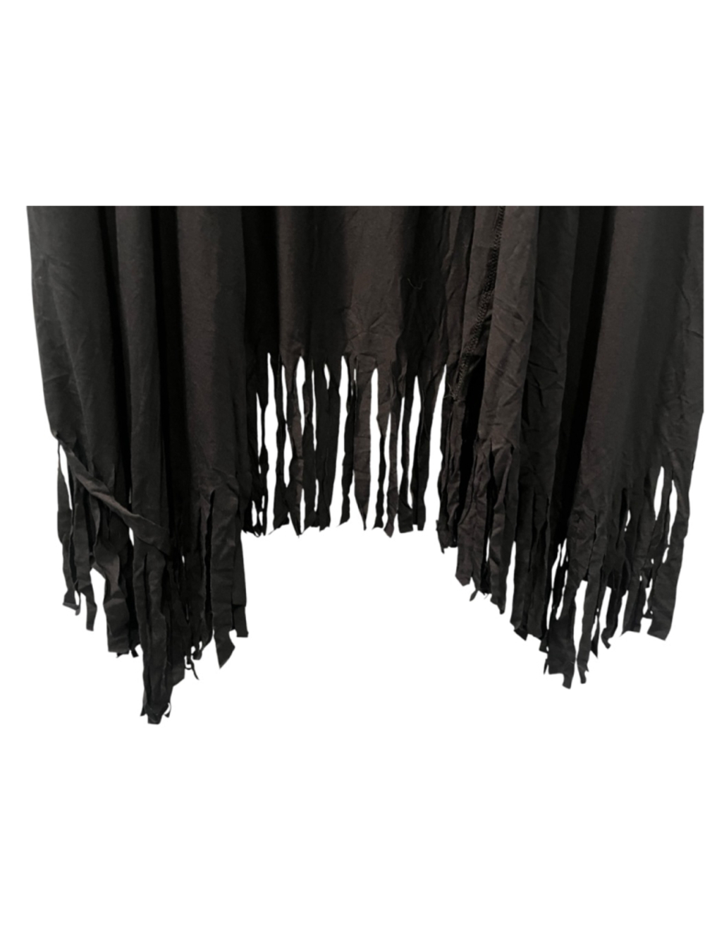 Devilish By Nature NWT Y2K Rhinestone Skull Fringe Vest Size 2XL/3XL Mall Goth - Picture 5 of 8